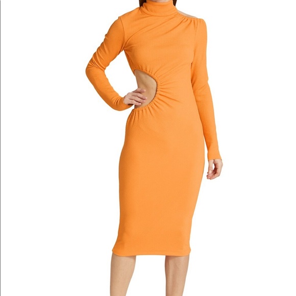 NWT: Saks ROTATE birger Christensen cut out dress - Picture 2 of 7